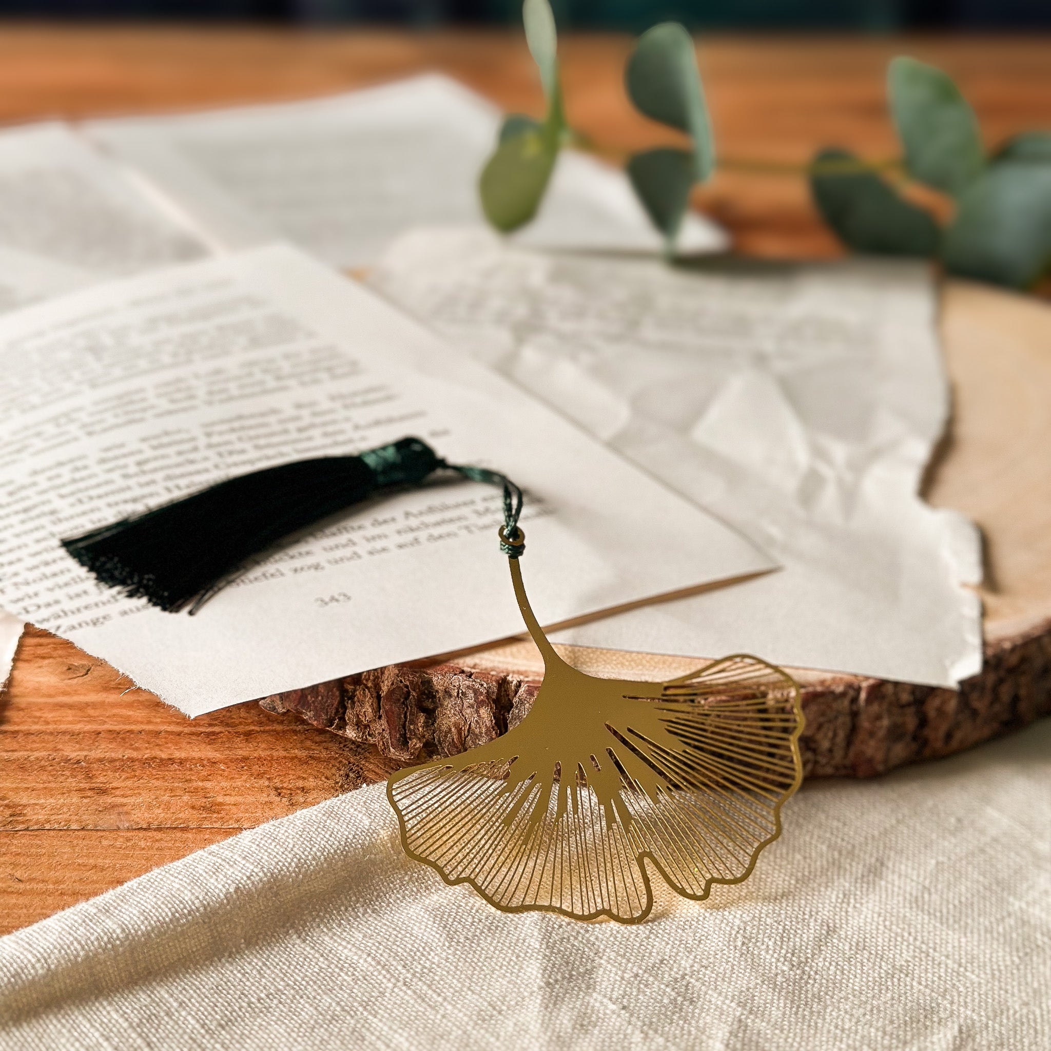 "Ginkgo LEAF" Lesezeichen