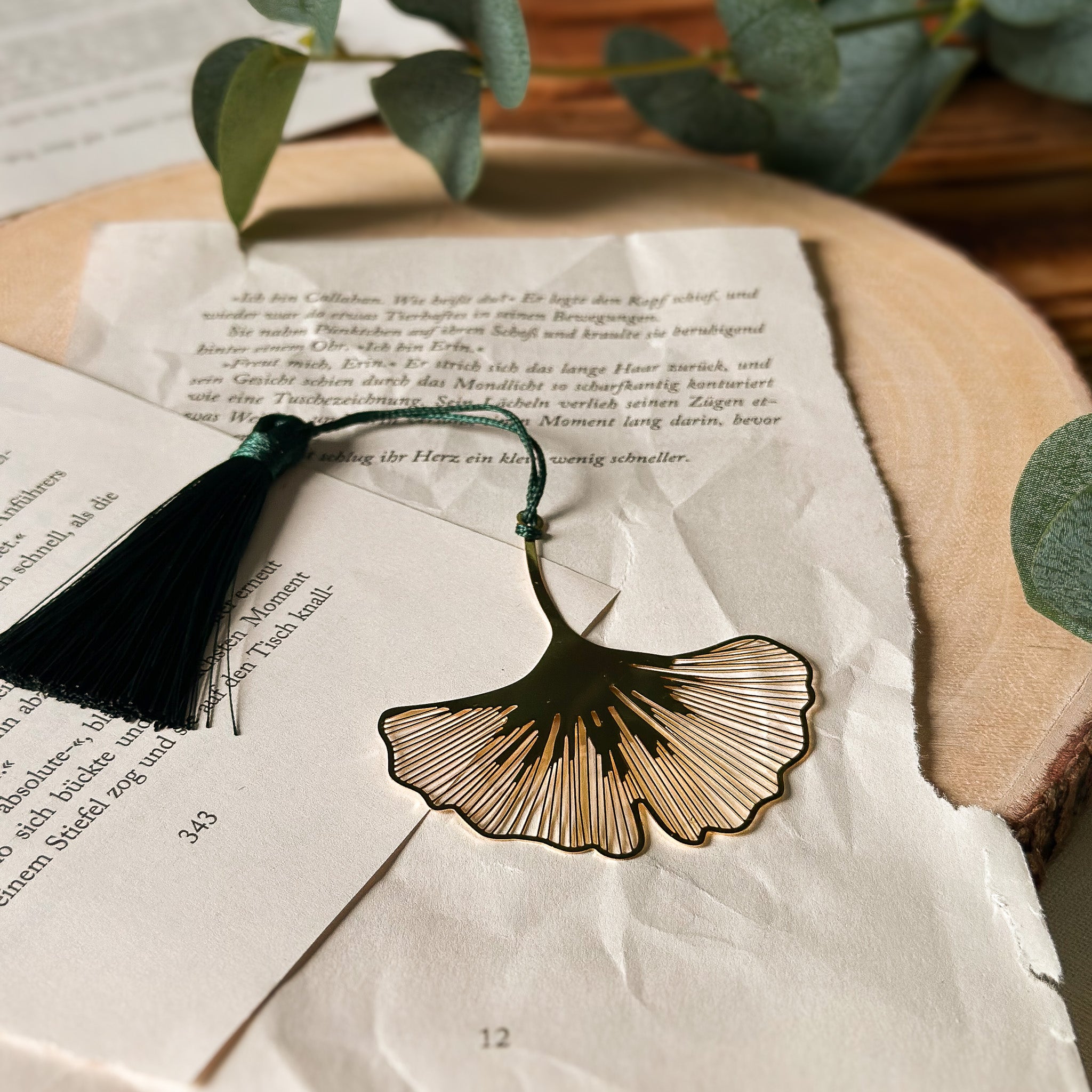 "Ginkgo LEAF" Lesezeichen
