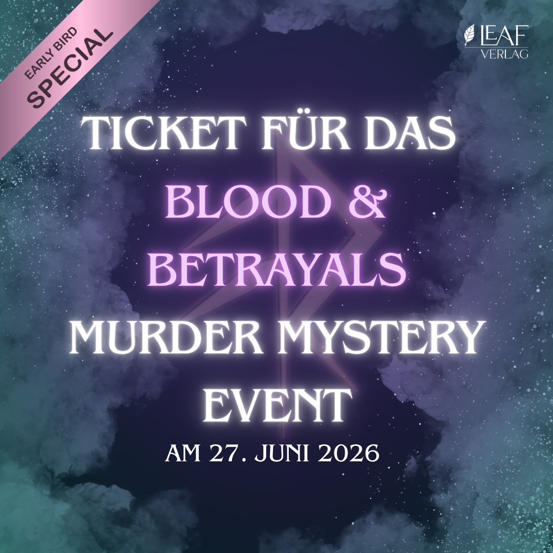 Bookish Murder Mystery Event Blood and Betrayals